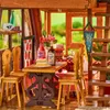 Puzzle en bois 3D Rolife DIY « Cabane à toit en A » Voir les images du produit 15