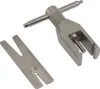 A metal tool set for removing gears from a motor. Produktbild-Vorschau