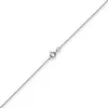 1,1mm Rund-Ankerkette 585 Gold Weißgold Kette Collier Produktbild-Vorschau 4