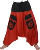 Aladinhose Freizeithose Haremshose Simandra Herren, rot S/M Produktbild-Vorschau 1