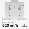 Klarstein digestoř, šikmá digestoř, tichá digestoř, Náhled obrázku produktu 3