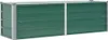 vidaXL Letto rialzato da giardino Acciaio zincato 160x40x45 Anteprima dell’immagine prodotto 1