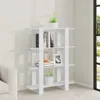 vidaXL Étagère à livres/séparation de pièce blanc Voir les images du produit 6