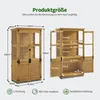 M MCombo Gartenschrank Holz, Gerätehaus Wetterfest Klein, Produktbild-Vorschau 3
