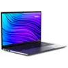 A laptop is shown from a side-angle on a white background. Produktbild-Vorschau