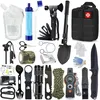 Overlevingskit 22-in-1, outdoor noodpakket met waterfilter Productafbeelding-voorbeeld 1
