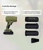 An instructional diagram showing how to assemble a leaf blower. Produktbild-Vorschau