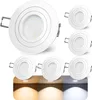 SSC-LUXon RF-2 6er Set LED Einbaustrahler flach dimmbar Produktbild-Vorschau 1
