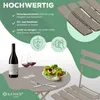 KESSER® Bistroset 3-teilig Bistrotisch mit 2 klappbaren Produktbild-Vorschau 4