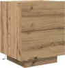 vidaXL Comodino rovere artigianale 45 x 40 x 55 cm Anteprima dell’immagine prodotto 2