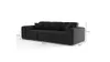 Sofa Set 2-teilig Sezlong und Sofa 3-Sitzer CELES in Stoff Produktbild-Vorschau 3