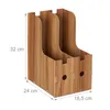 Porte-revues Relaxdays, 2 compartiments, format A4, Voir les images du produit 4