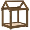 The Living Store Hundebett Honigbraun 61x50x70 cm Produktbild-Vorschau 2