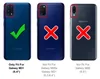 Comparison of phone cases for different Samsung Galaxy models. Náhľad obrázku produktu