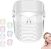 LED Lichttherapie Gesichtsmaske, 7 Farben Photonentherapie, Produktbild-Vorschau 1
