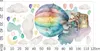 Wandtattoo Koala-Bären, Regenbogen-Ballon, mit Produktbild-Vorschau 3