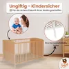 Best For Kids Gitterbett Natur 2 in 1 Patrick 70x140 cm Produktbild-Vorschau 4