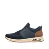 Rieker Herren Slipper mit Stretchsenkel blau mit brauner Produktbild-Vorschau 19