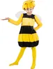 A young girl wearing a bee costume, standing and gesturing with her left hand. Náhľad obrázku produktu