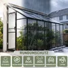 NAIZY Wandkas, 245x110x195 cm, winterbestendig, kas voor Productafbeelding-voorbeeld 4