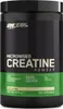 A black and green tub of Optimum Nutrition Micronised Creatine Powder. Produktbild-Vorschau