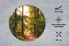 MuchoWow® Mauspad Mousepad Wald - Weg - Bäume - Grün - Produktbild-Vorschau 2