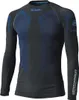 Held 3D Skin Cool Top Damen Funktionsshirt, schwarz/blau, Produktbild-Vorschau 1