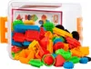 Malplay stavební bloky vaflové bloky 100 kusů vzdělávací Náhled obrázku produktu 7