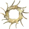 Dekokranz "Holzscheiben" Türkranz Ø 50 cm groß, Wandkranz, Produktbild-Vorschau 2