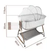 Lit d'appoint pour bébé Berceau à bascule, hauteur réglable Voir les images du produit 3
