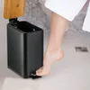 Relaxdays Cestino da bagno, 5 litri, secchiello interno Anteprima dell’immagine prodotto 7
