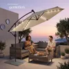tectake® slunečník Artemis 3,5 x 3,5 m, otočný o 360° s Náhled obrázku produktu 8