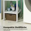 COSTWAY Étagère de salle de bain à 4 niveaux, étagère Voir les images du produit 5