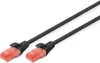 DIGITUS CAT 6 U/UTP Patchkabel - LSZH, 2m, schwarz Produktbild-Vorschau 5