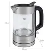 ProfiCook Wasserkocher Edelstahl | 1 Liter | blau Produktbild-Vorschau 17