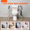 Verstellbare Toilettenbügel Aufstehhilfe 62-77cm - Produktbild-Vorschau 2