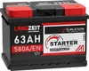 LANGZEIT Autobatterie 63AH 12V 580AEN ersetzt Batterie 60AH Produktbild-Vorschau 1