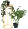 DanDiBo Blumenhocker Metall Gold Rund 60 cm Blumenständer Produktbild-Vorschau 5