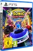 The image shows the front cover of a video game case for 'Sonic Racing: CrossWorlds' on PS5. Produktbild-Vorschau