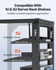 SucceBuy 12U Wandmontage-Server-Rack, maximale Tragkraft Produktbild-Vorschau 6