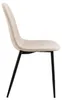 HOMLA SVEA Stuhl in Stoff beige 44x54x86 cm Produktbild-Vorschau 3