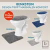 Benkstein WC-Vorleger-Set 2-tlg dunkelgrau Produktbild-Vorschau 8