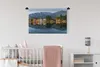 MuchoWow® Wandteppich Wandbehang Lecco - Berg - Comer See - Produktbild-Vorschau 2