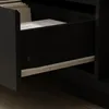 TV-Lowboard ausziehbar 166-270cm Schwarz, Fernsehschrank Produktbild-Vorschau 9
