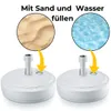 Schirmständer 39cm in weiß Sonnenschirmständer Ständer Produktbild-Vorschau 4