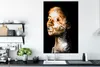 MuchoWow® MuchoWow® Gerahmtes Poster Frau - Muster - Weiß Produktbild-Vorschau 3