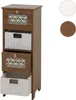Cassettiera HWC-O75, cassettiera, 4 cassetti cestino in Anteprima dell’immagine prodotto 8