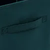 A close-up view of a teal fabric storage box with a handle. Náhled obrázku produktu