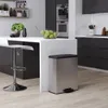 Curver Tretmülleimer Deco Rechteckig 65L Silbern Produktbild-Vorschau 12