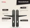 Domino Türgriff 72 Drückergarnitur BB-Buntbart Set | Produktbild-Vorschau 7